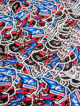 Load image into Gallery viewer, Red Buddy NEW DECAL!---- NOW IN COLORS!!!!!!