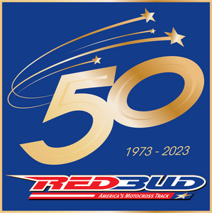 50th Decal- Historic RedBudMX