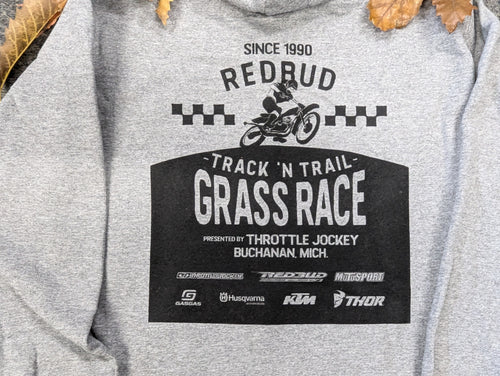 GRASS RACE Zippered Hoodie!