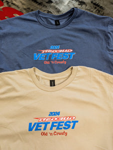 2024 VET FEST RACE T-SHIRT - Old & Crusty...