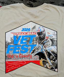 2024 VET FEST RACE T-SHIRT - Old & Crusty...