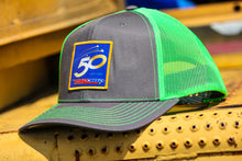 Load image into Gallery viewer, 50th Flash Green/Grey Vented Hat