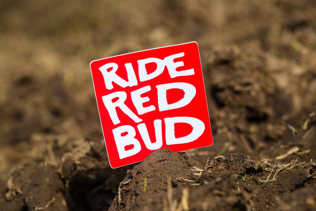 Ride Red Bud Retro 90's Decal