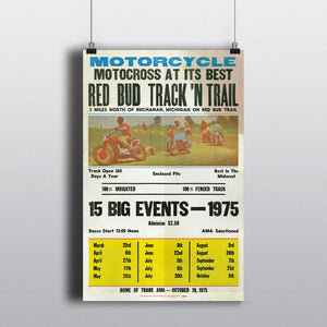 Motocross At Its Best Poster